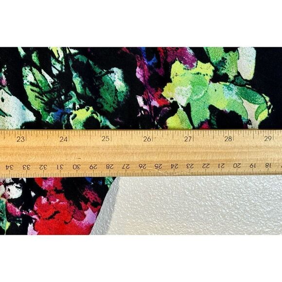 Maeve Petal Palette Dolman Slouchy Split Hem Mini Dress Women's Small - Picture 12 of 12